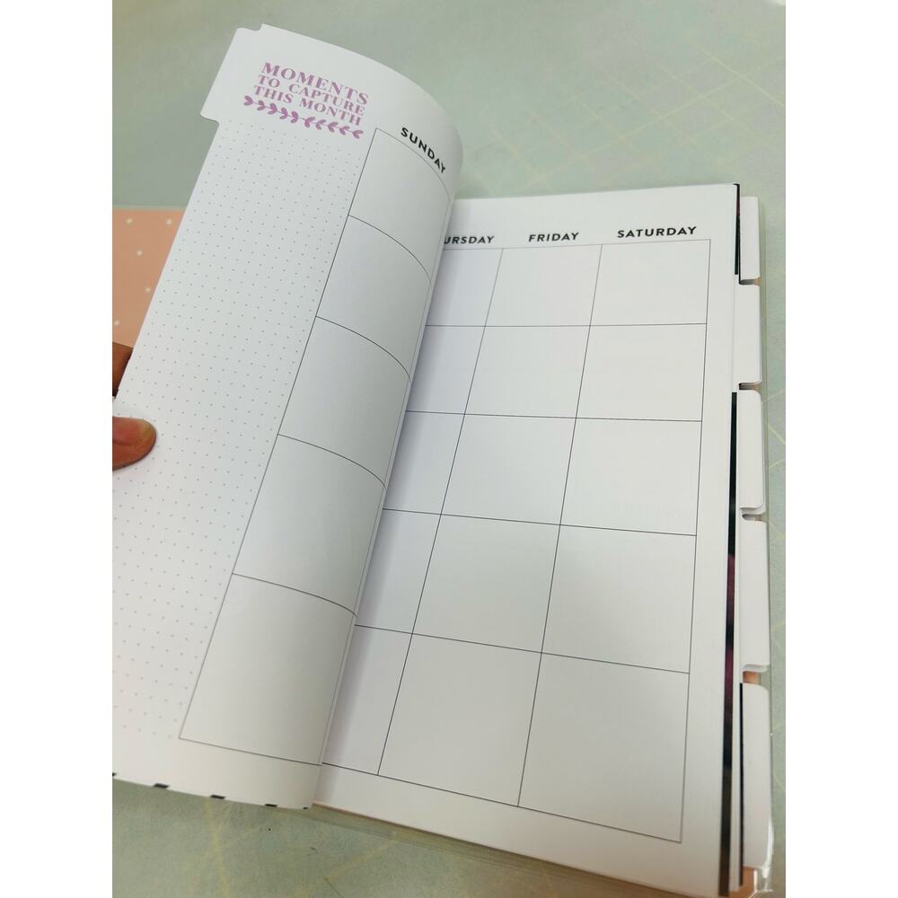 NEW The Happy Planner Memory Keeper Undated Floral Print Art Work Journaling - Picture 5 of 5